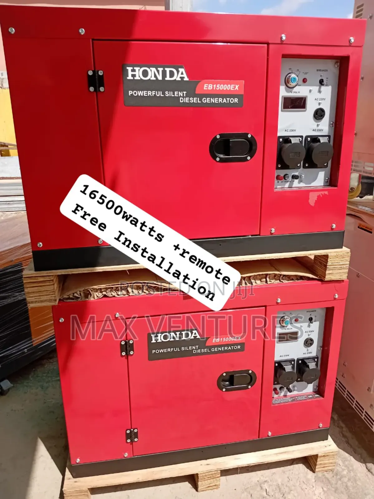 Honda 15kva Diesel Key Start Generator Glorious Enticing