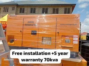 Energyflow 70kva Perkins Diesel Genset 60kw Compact Body