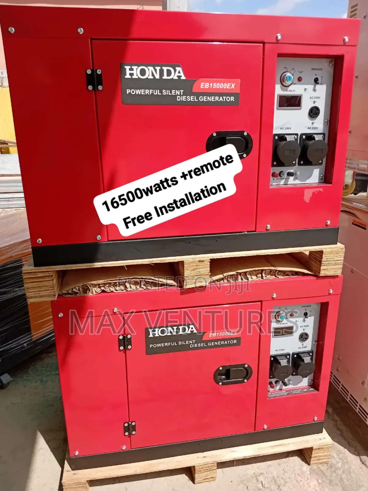 Diesel 15kva Honda Generator Unique Key Start Generator