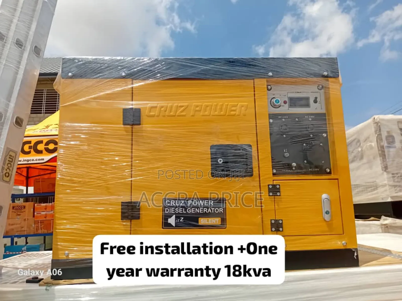 Fuel Fusion Cruz Power 18kw Diesel Generator 18kw Easy Start