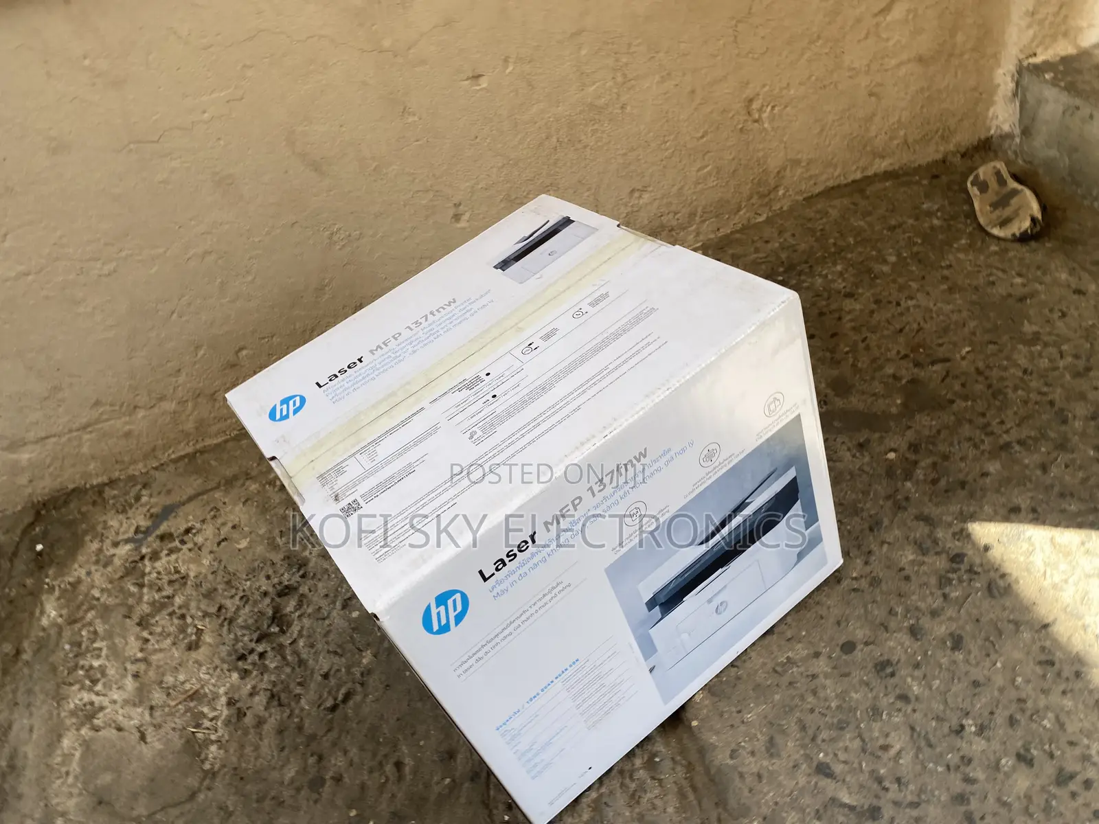 100% Correct Hp Laser 137fnw 3in1 Printer