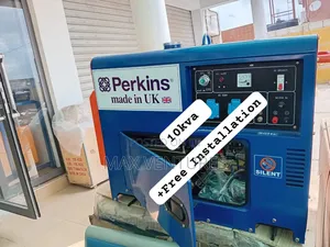 Perkins Diesel Generator 10kva Vibration Resistant Scenic