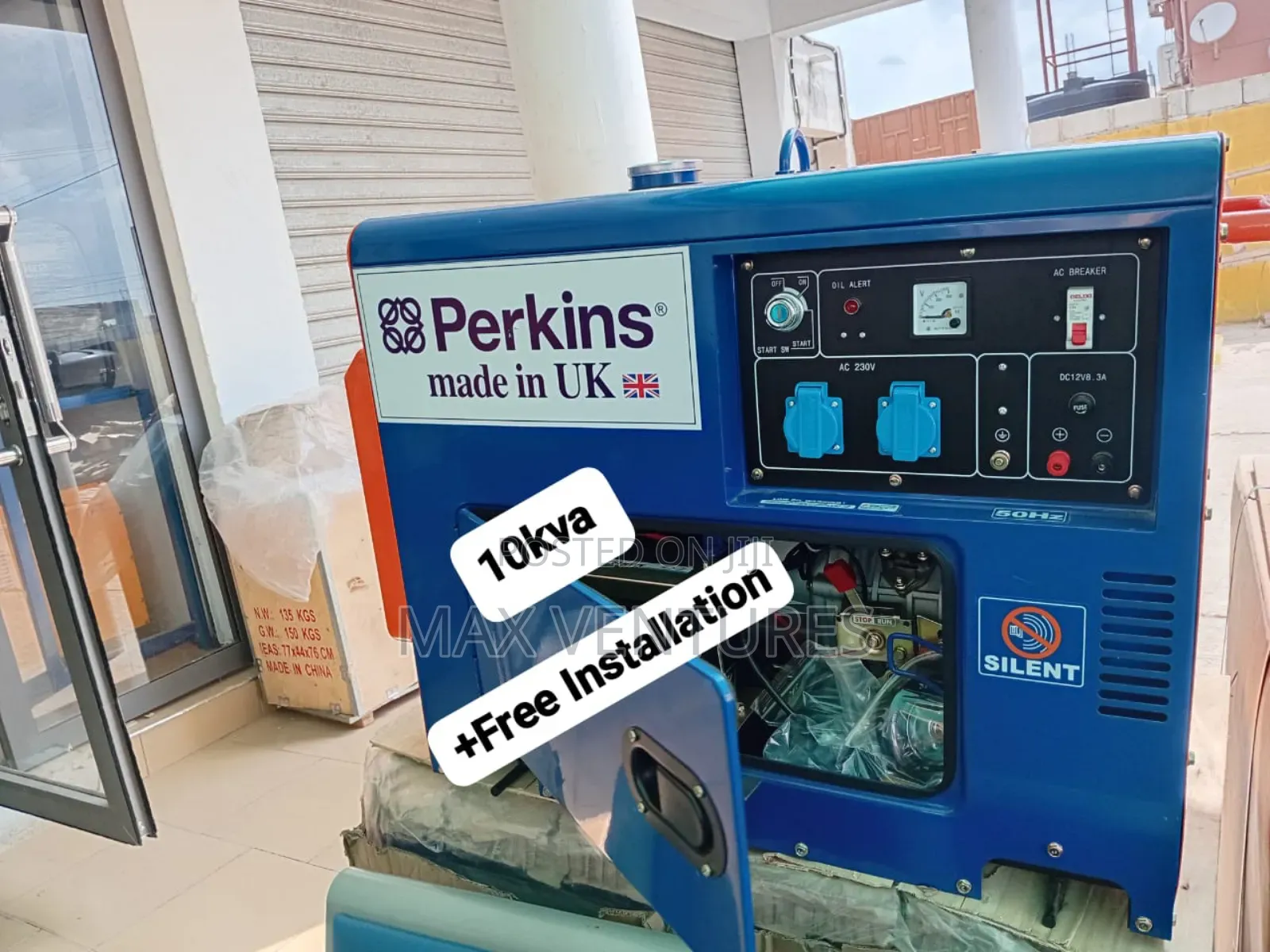 Perkins 10kva Diesel Key Start Silent Unfaltering Power