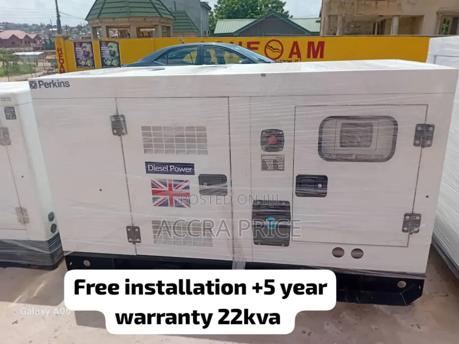 Fuel Fusion Perkins 22kva Diesel Generator 18kw Easy Start