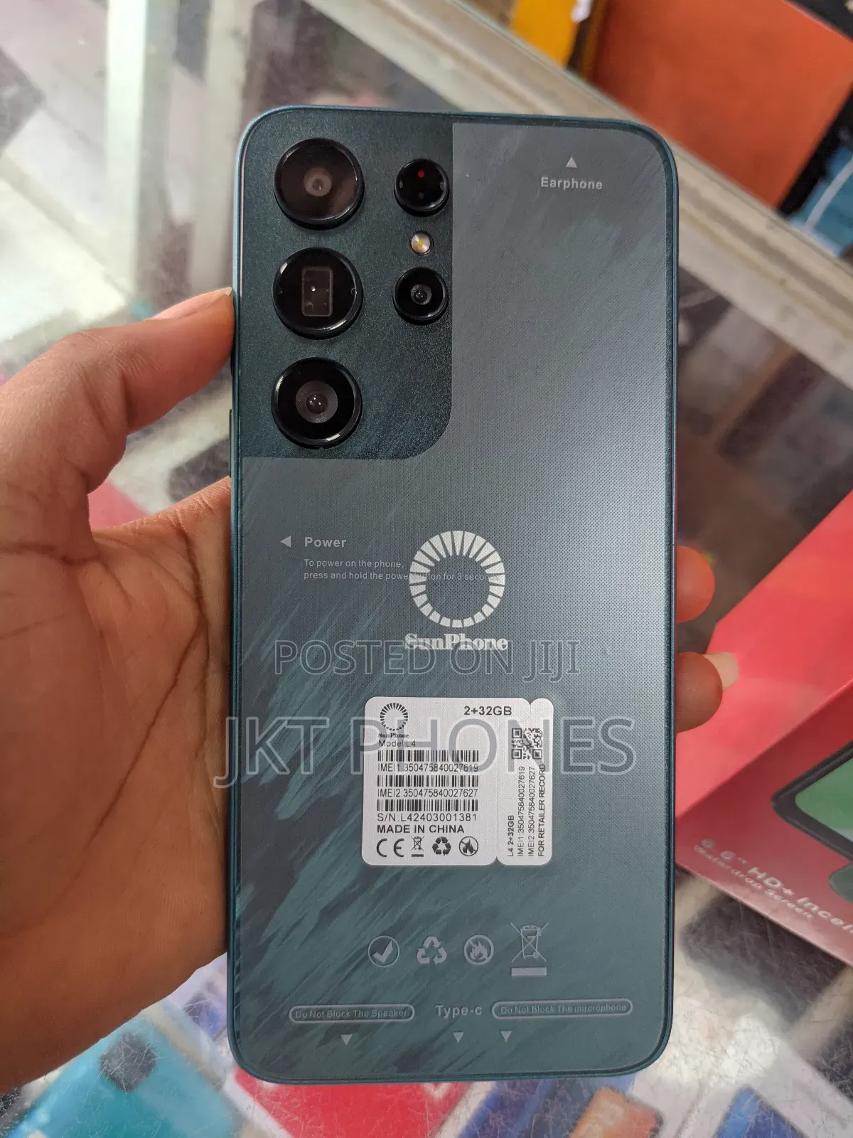 New Sunphone L4 32 GB Black