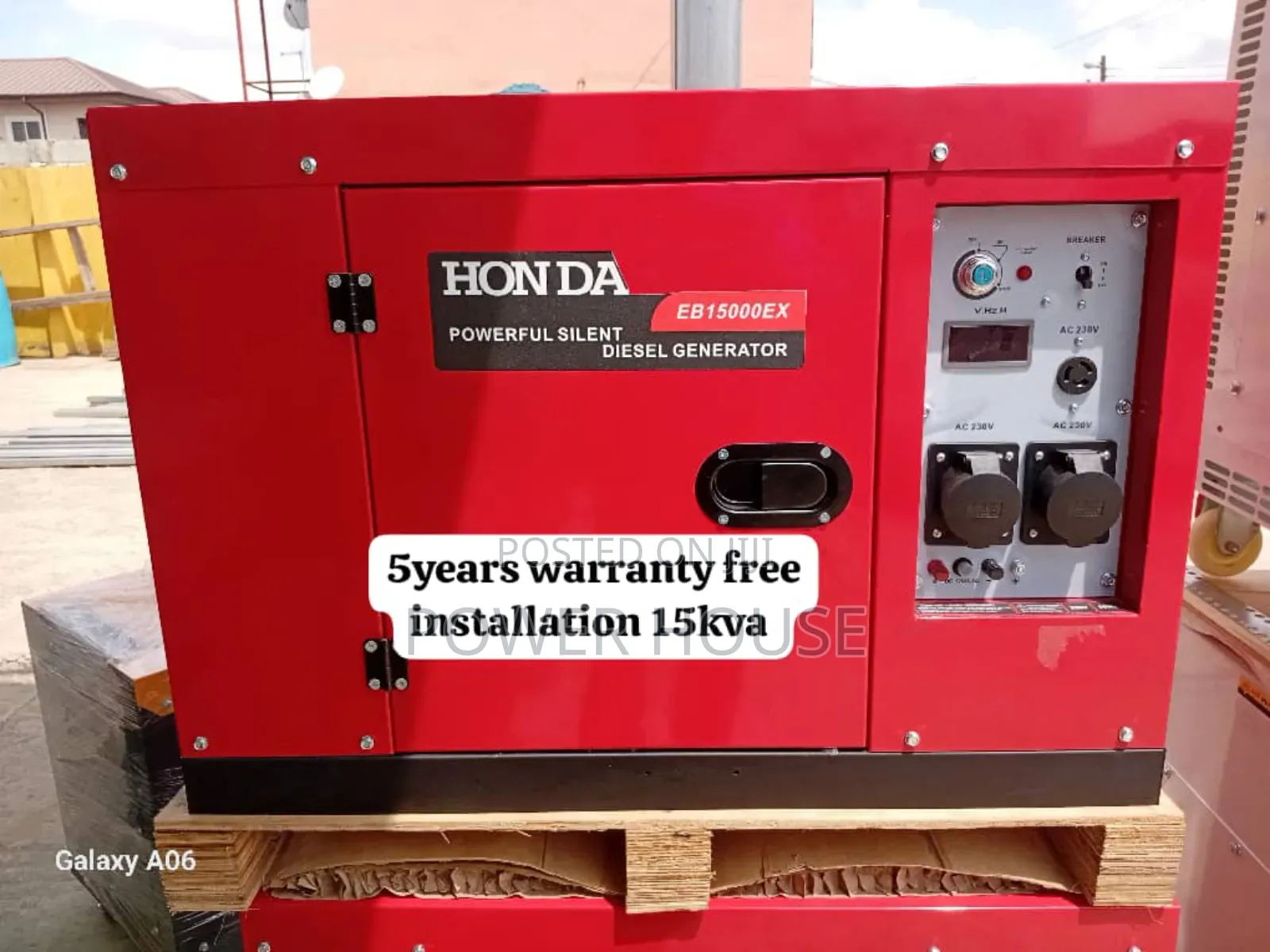 Zephrion Honda 16500watts 15kva Diesel Generator