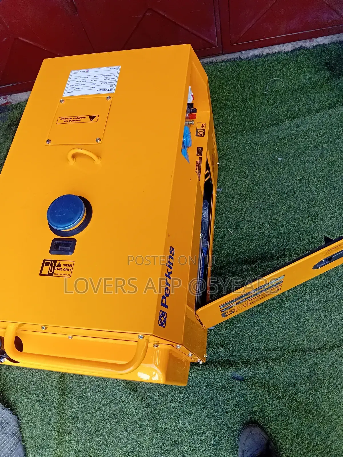 Power Your Office 10kva Diesel Keystart Perkins Generator