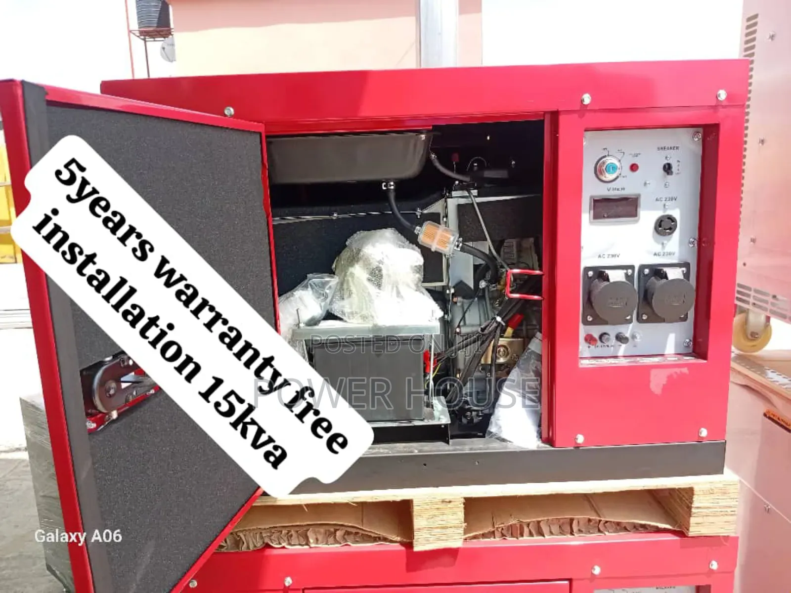 Gentle Powerful Honda 16500watts Diesel 15kva Diesel