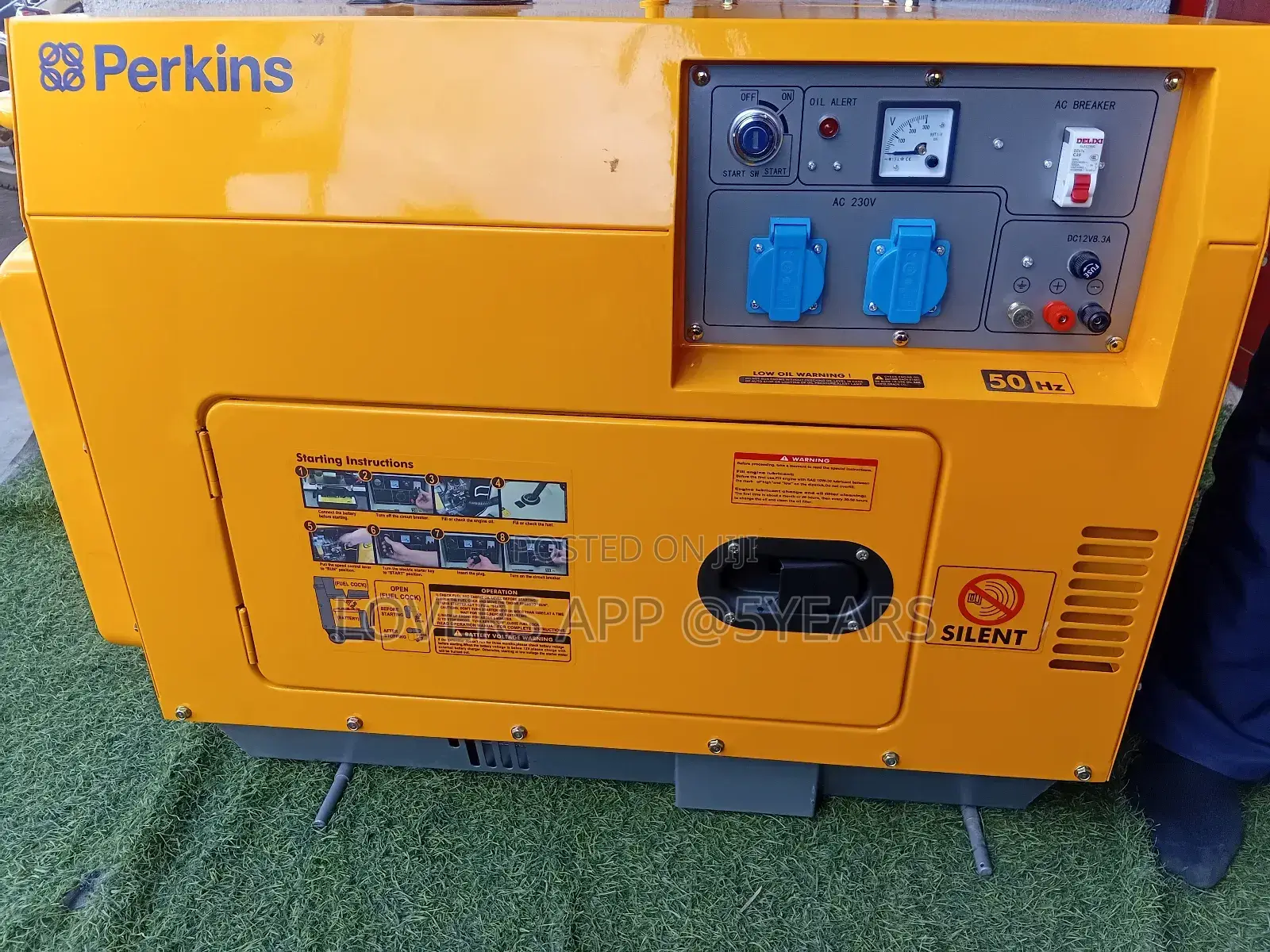 Light Energy 10kva Diesel Keystart Perkins Generator
