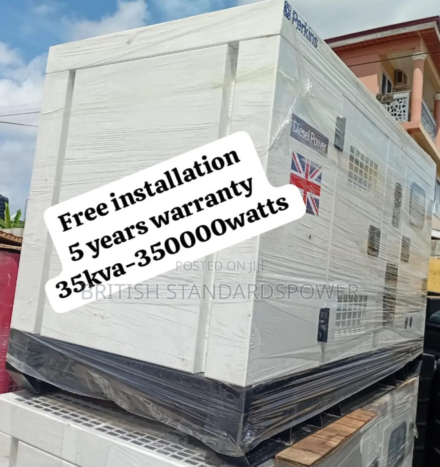 Rugged 35kva Silent Diesel Generator