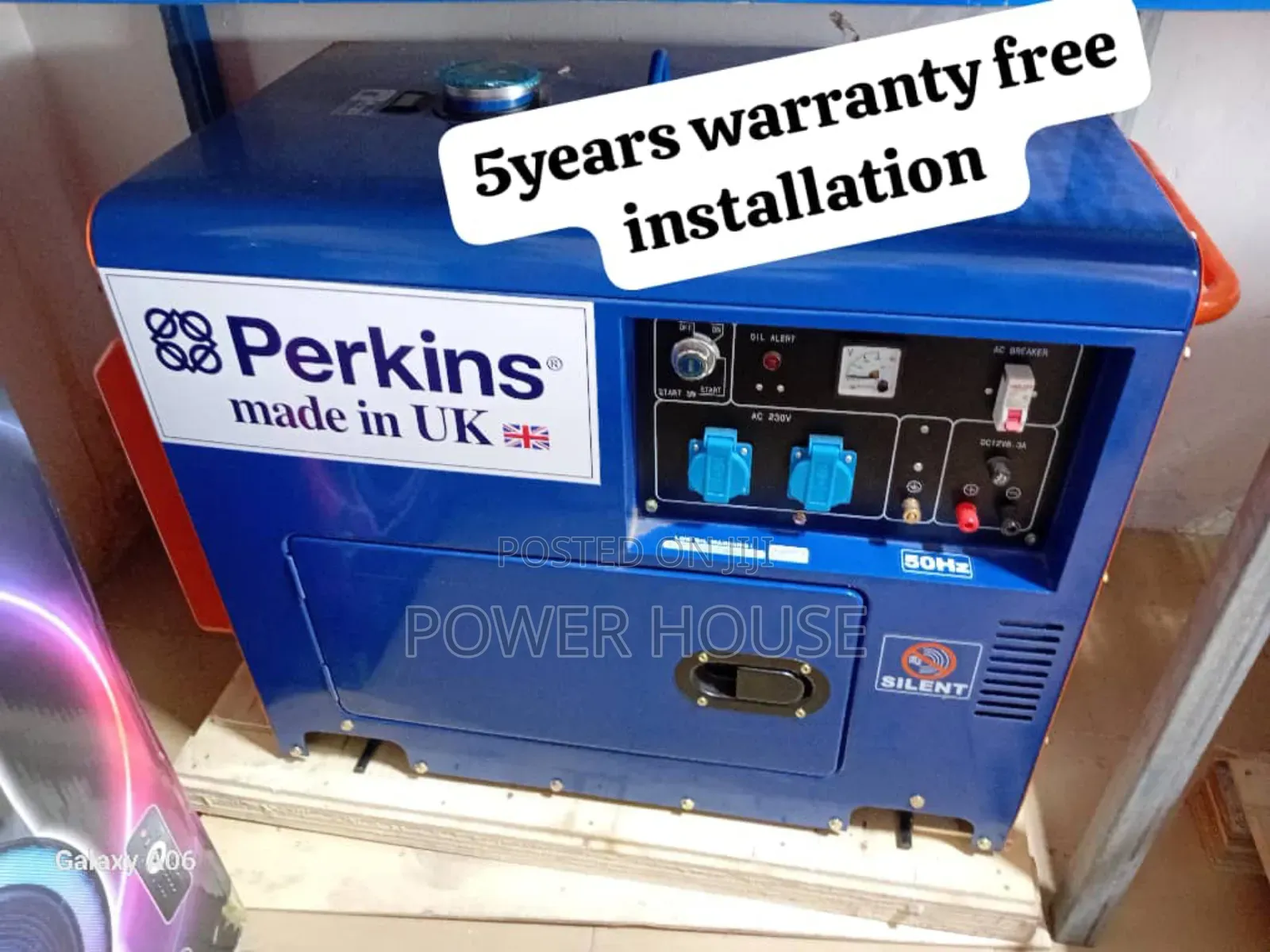 Taxation 10kva Perkins Generator 13000watts