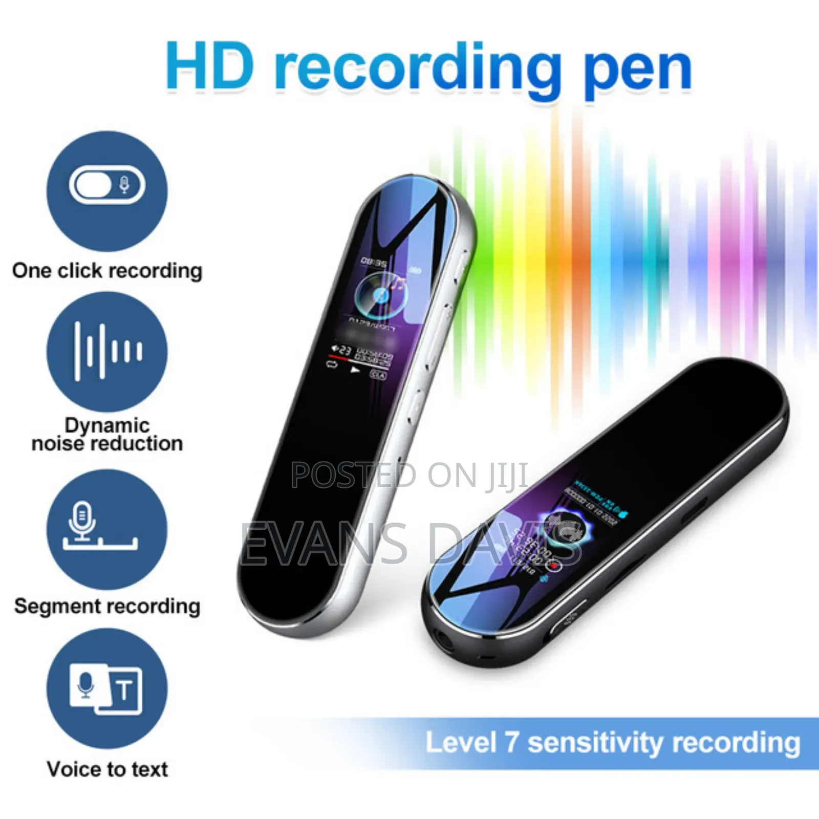 Digital Voice Recorder 16gb (Storage Expandable)