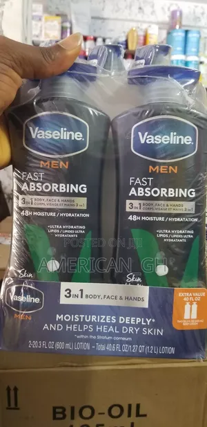 Vaseline Men Fast Absorbing (Original) 600ml