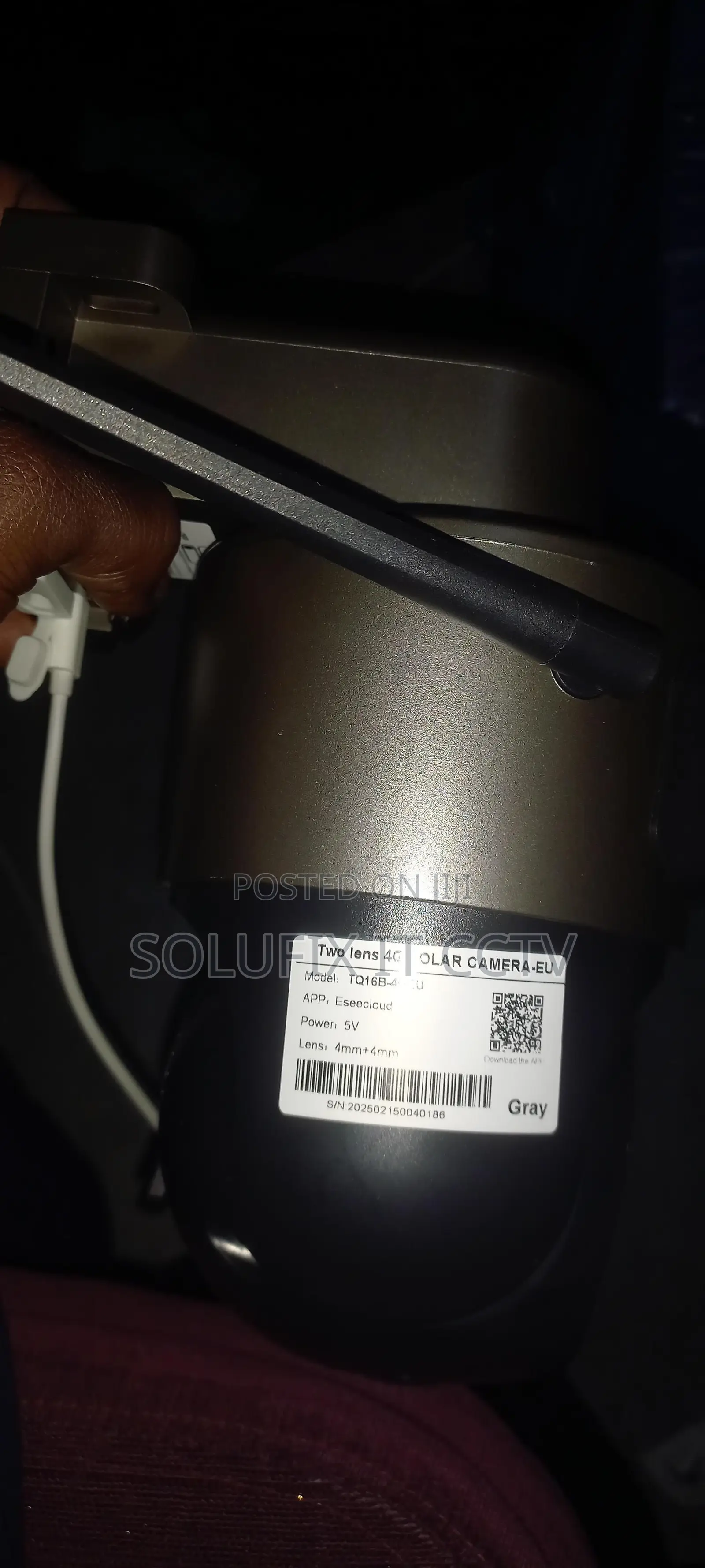 4g Solar PTZ Dual Camera