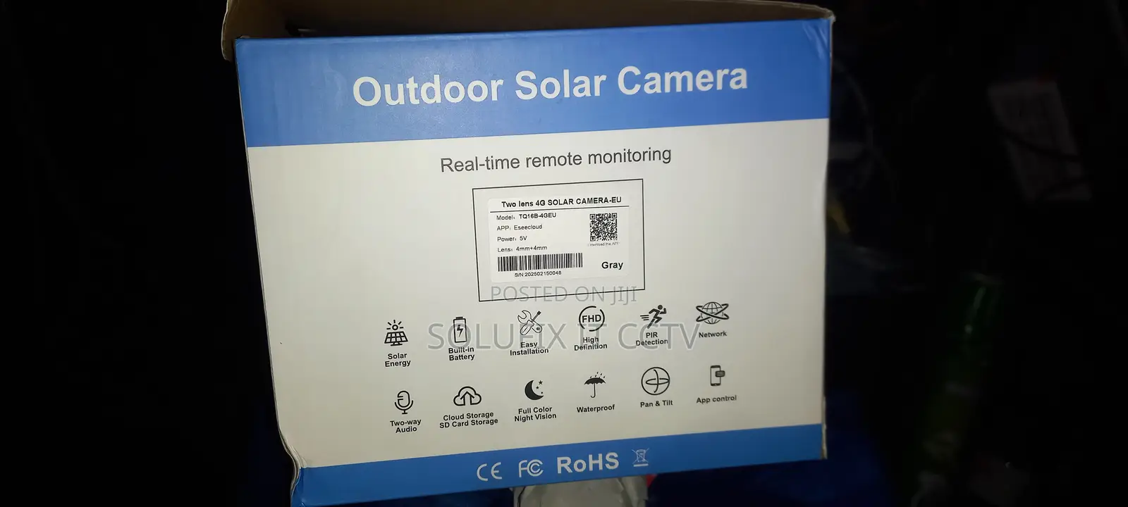 4g Solar PTZ Dual Camera