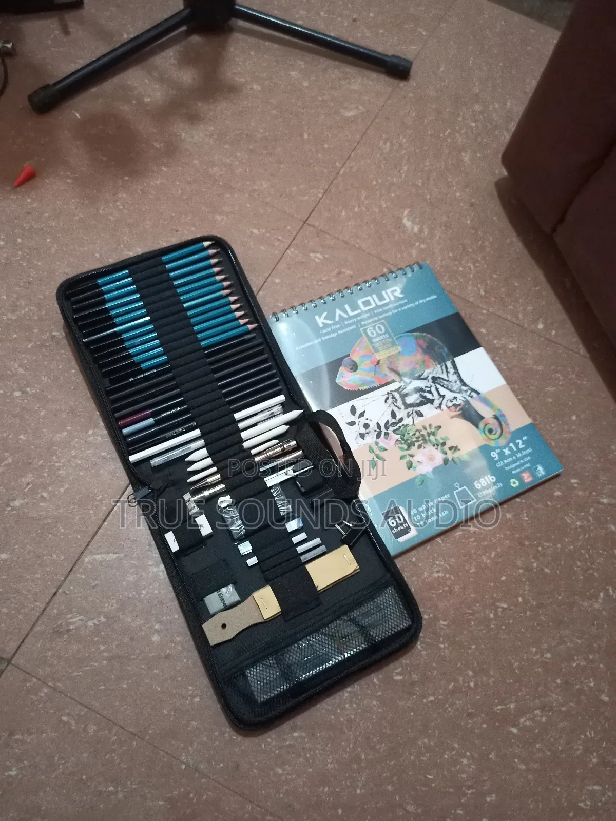 Shading Pencil Set With Draw Book Set