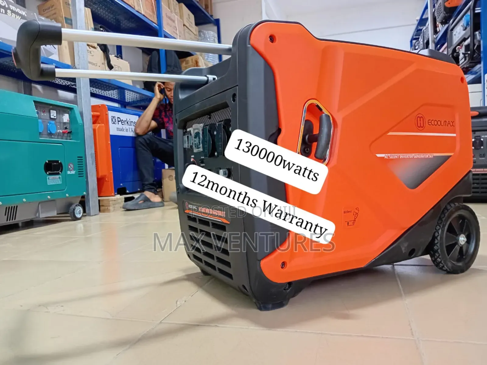 10kva Petrol Ecoolmax Generator Unique Gasoline for Homes