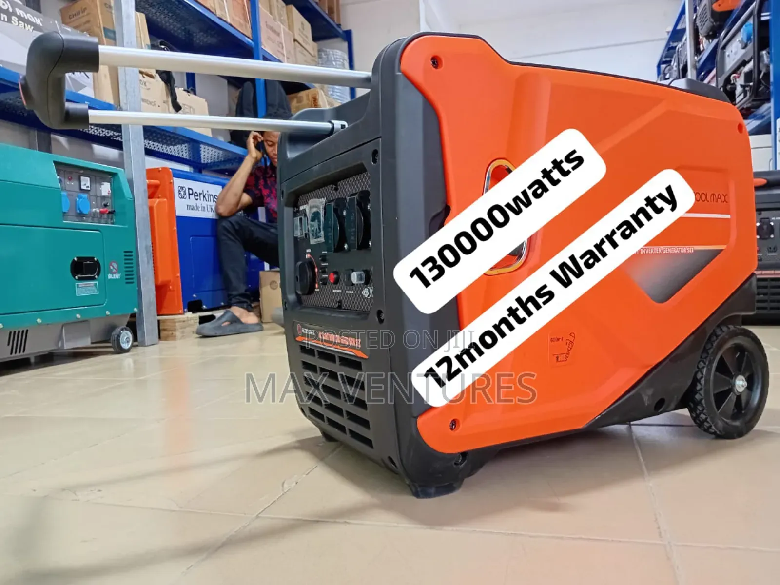 10kva Gasoline Generator Ecoolmax Easy to Initiate