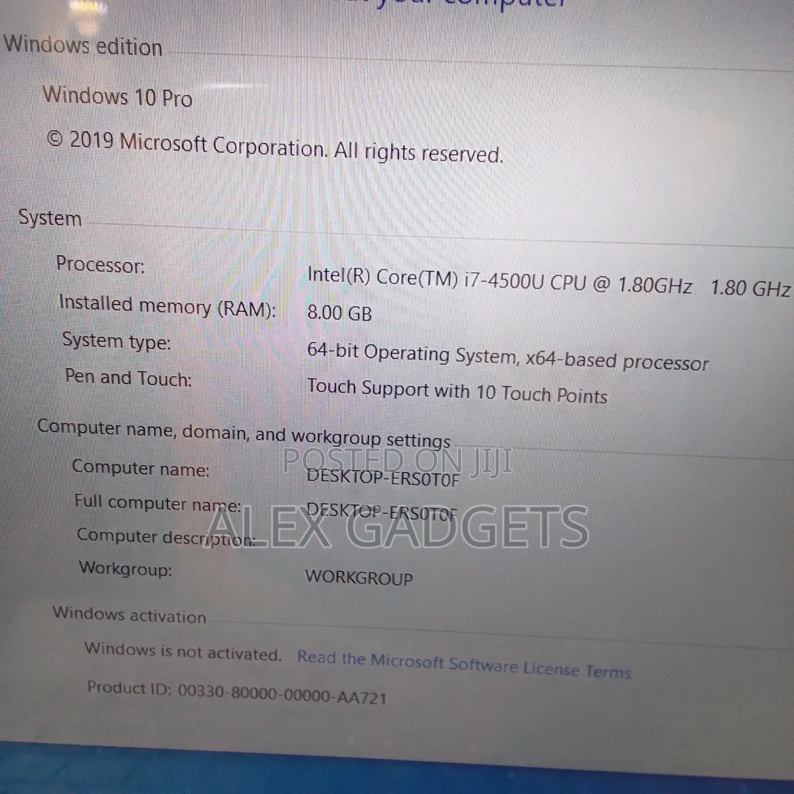 Laptop Dell Inspiron 15 7537 8GB Intel Core I7 SSD 256GB