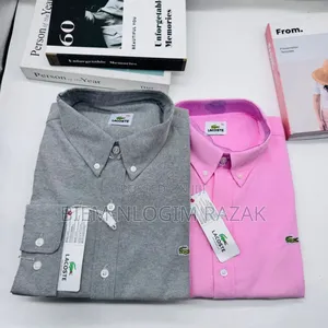 New Lacoste Long Sleeve Shirt Available in Stock