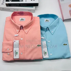 New Lacoste Long Sleeve Shirt Available in Stock