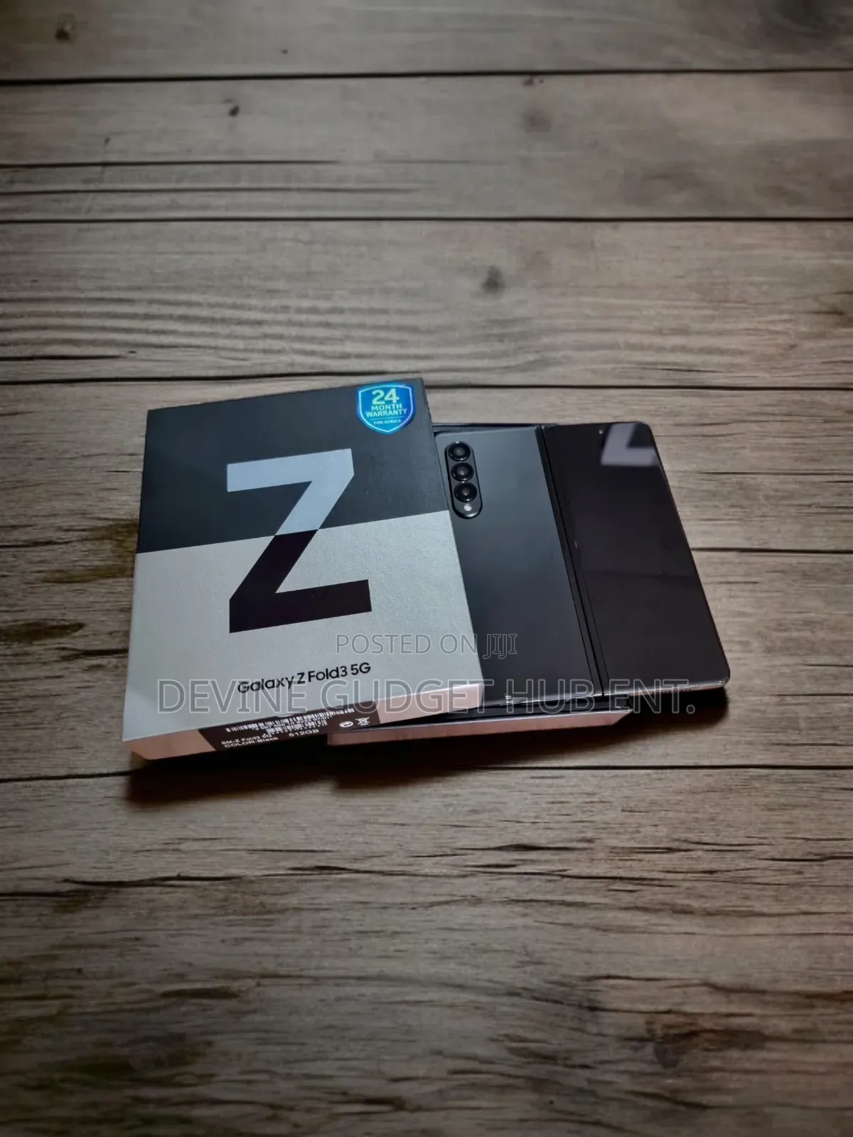 New Samsung Galaxy Z Fold 3 256 GB Black