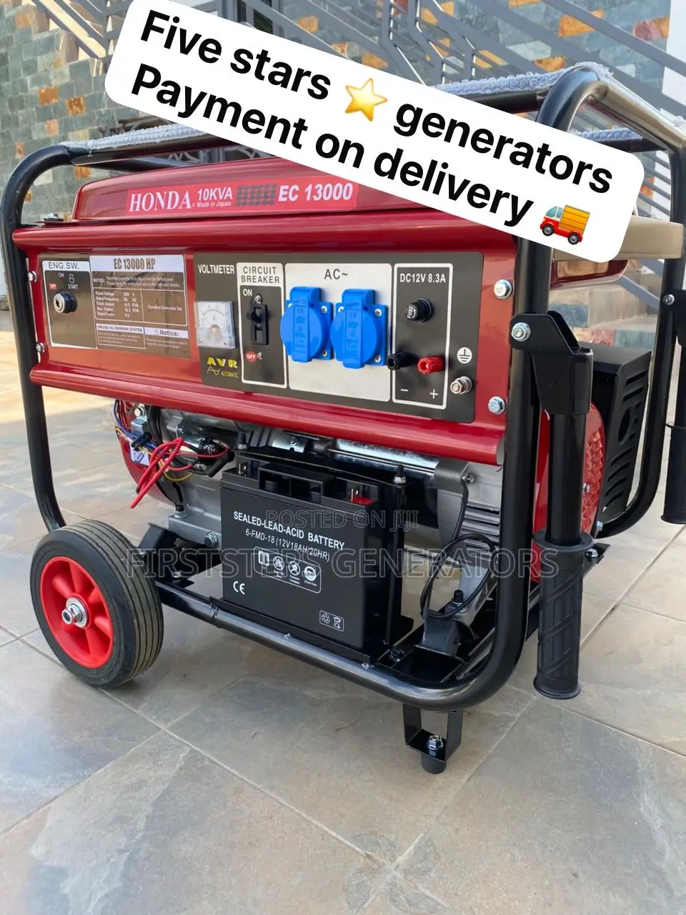 Honda 10kva 13000 Horsepower Silent Japan New Generator 17
