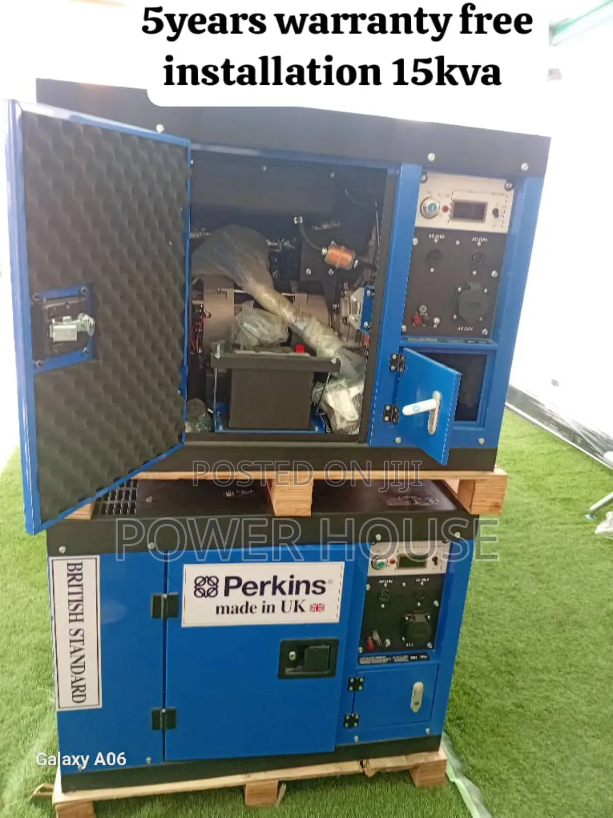 Lumina Gen Diesel Generator 15kva 16500watts Perkins