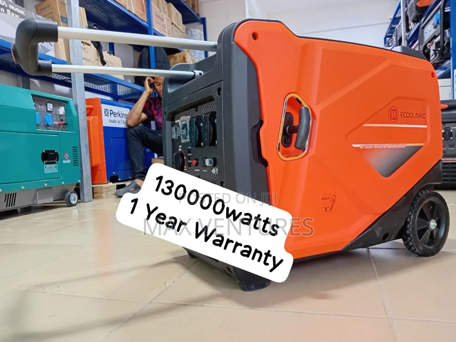 10kva Gasoline Generator Get Underway