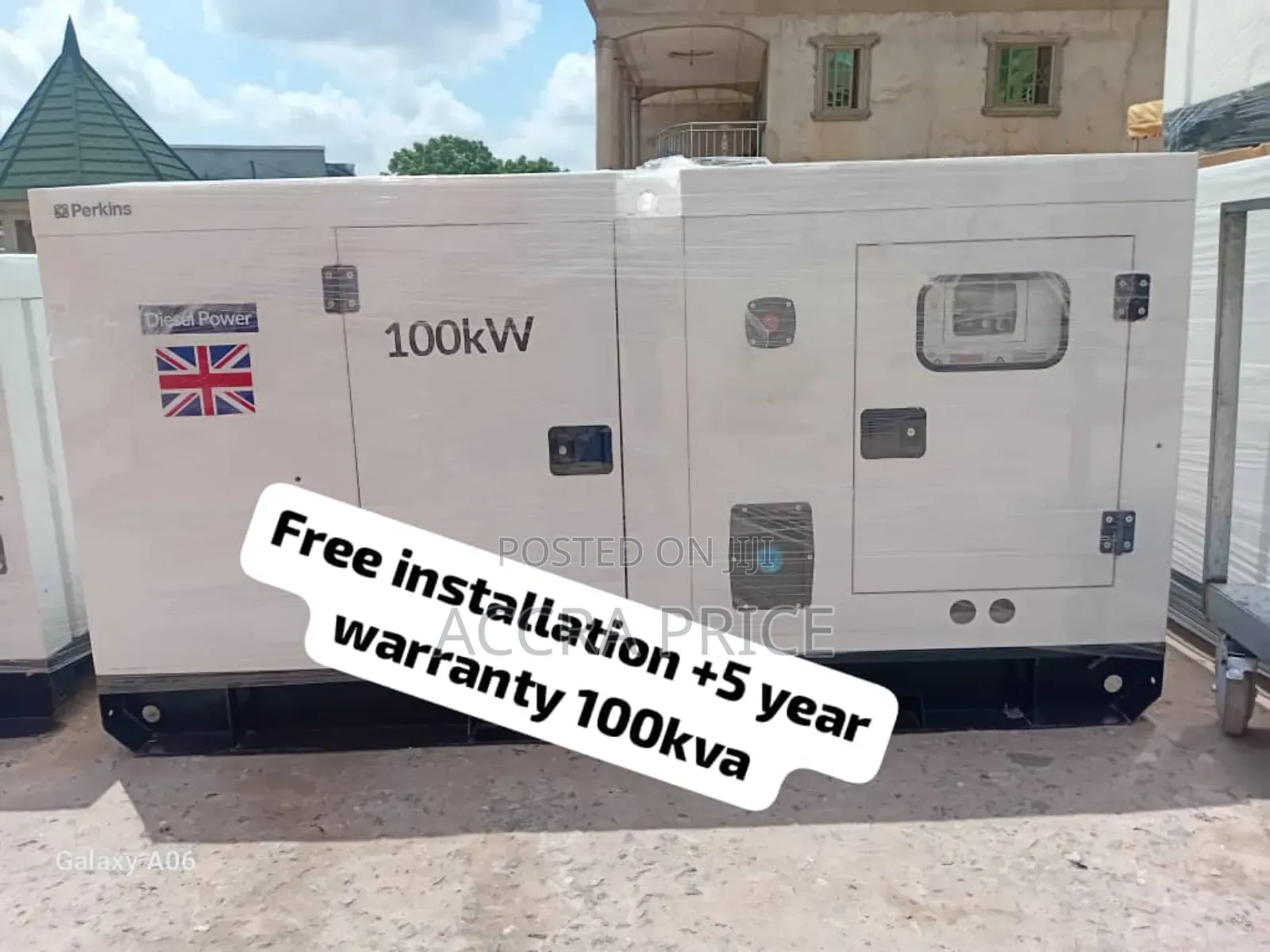 Sparkling Genset for Sale Perkins 100kva Diesel