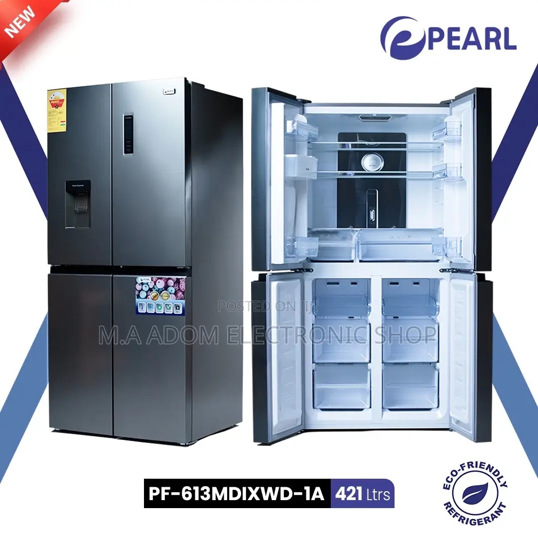 Pearl 4 Doors 421 Litres Fridge With Water Dispenser