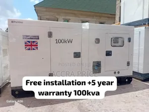 Fuel Fusion Perkins 100kva Diesel Generator 100kw Easy Start