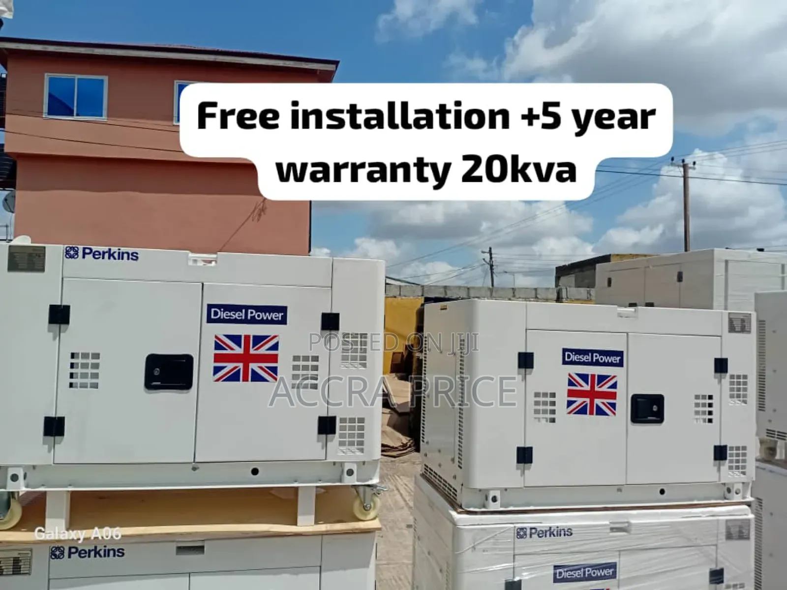 Updated Uk Models Perkins Diesel Generator 20kva Diesel
