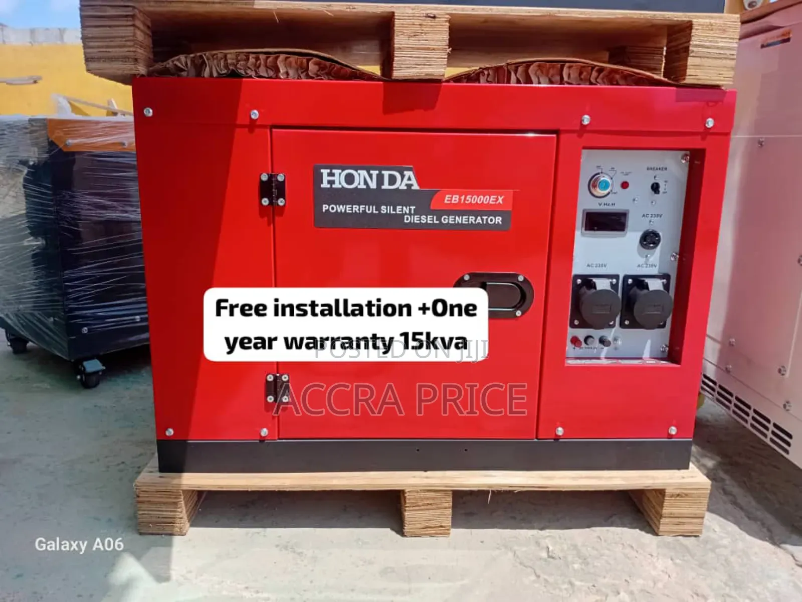 Sparkling Genset for Sale Honda 15kva Diesel Remote Control