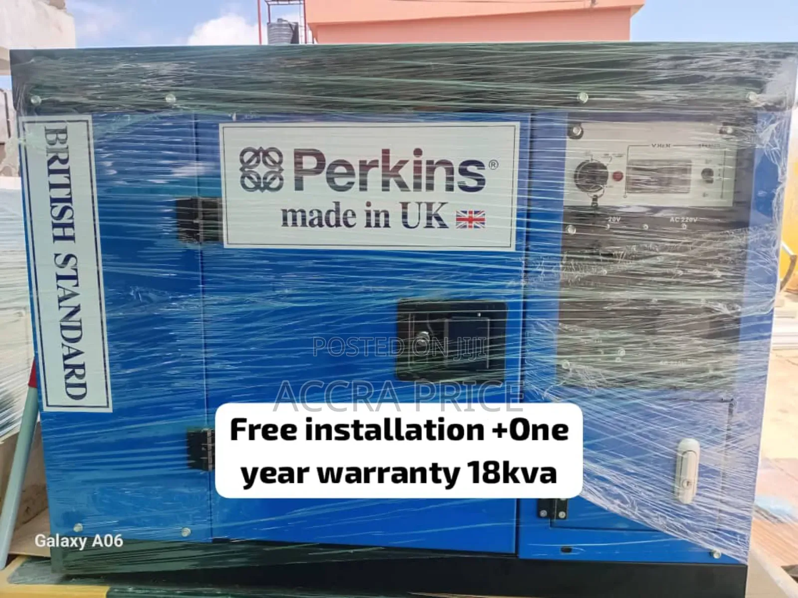 Sparkling Genset for Sale Perkins 18kva Diesel