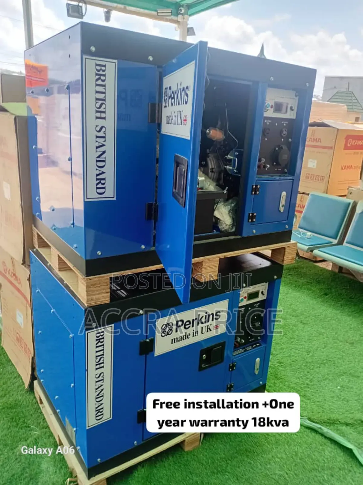 Energyflow 18kva Perkins Diesel Genset 15kw Compact Body