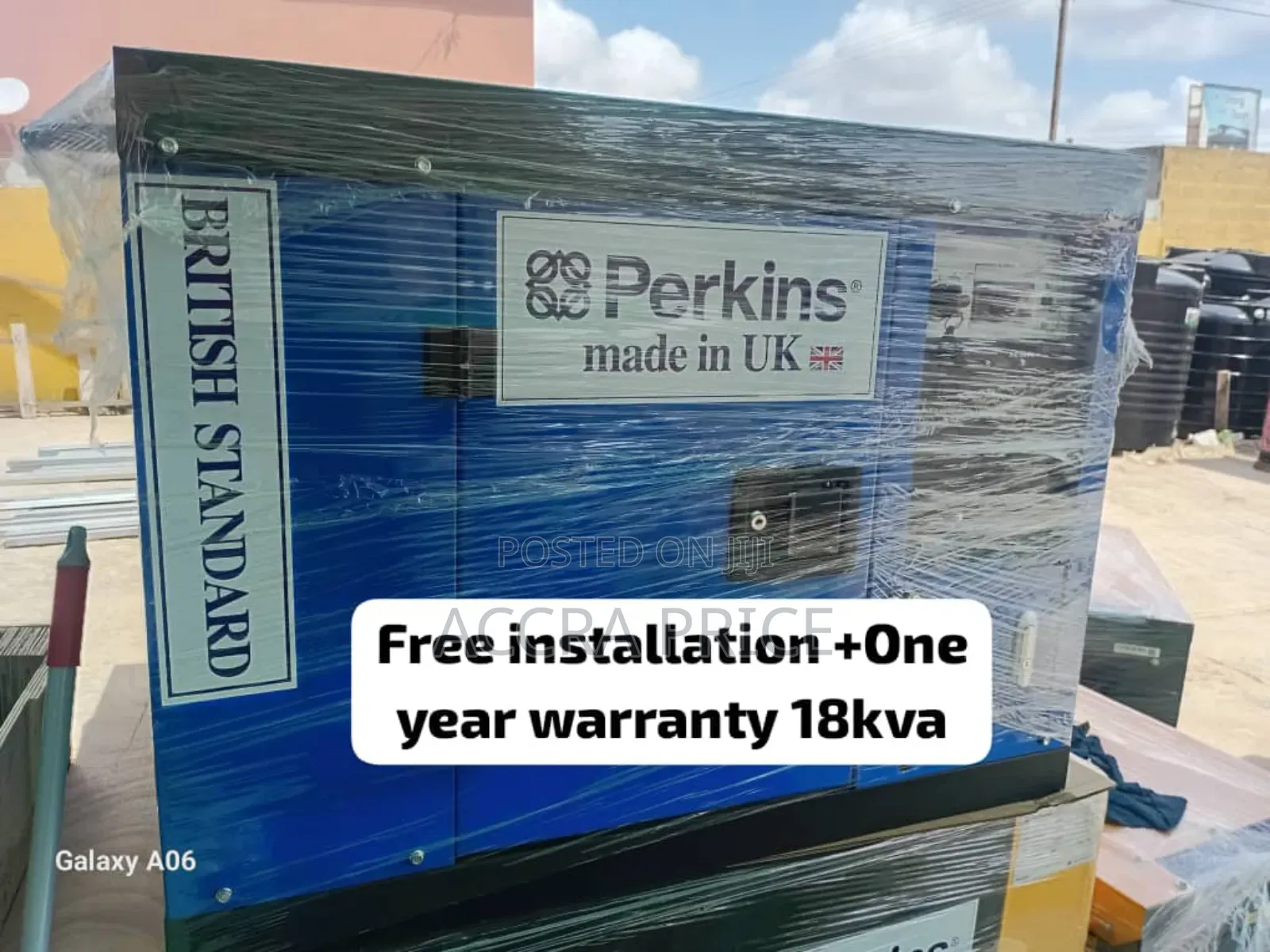 Fuel Fusion Perkins 18kva Diesel Generator 15kw Easy Start