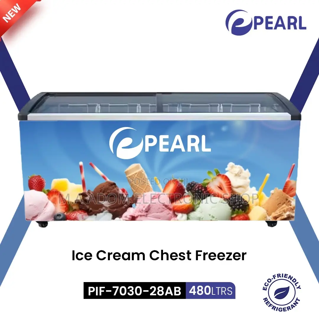 Pearl 480 Litres Ice Cream Chest Freezer