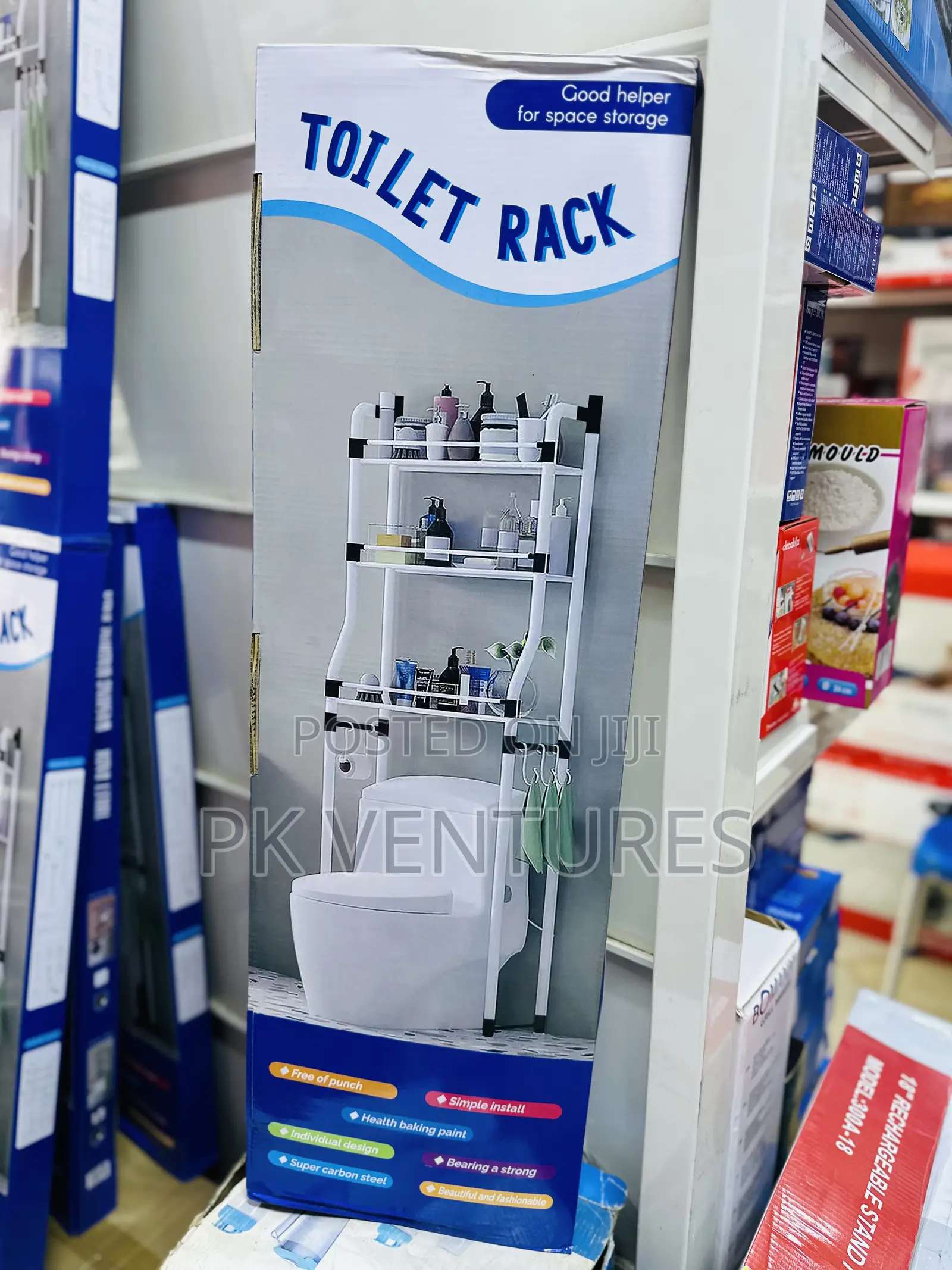 Toilet Rack Storage Unit