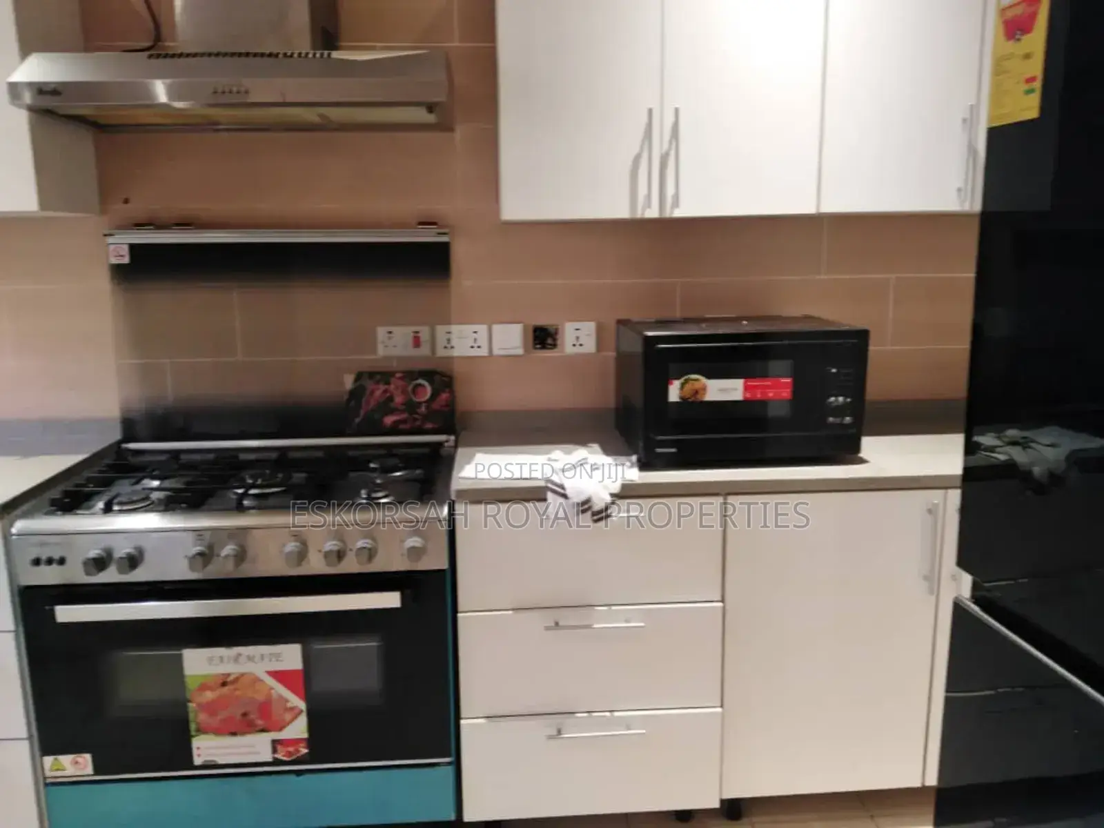 Furnished 4bdrm House in East Airport Tseaddo for rent