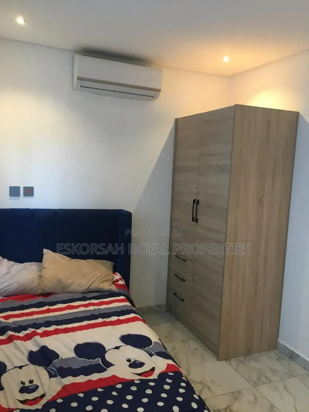 Furnished 3bdrm House in East Airport Tseaddo for rent