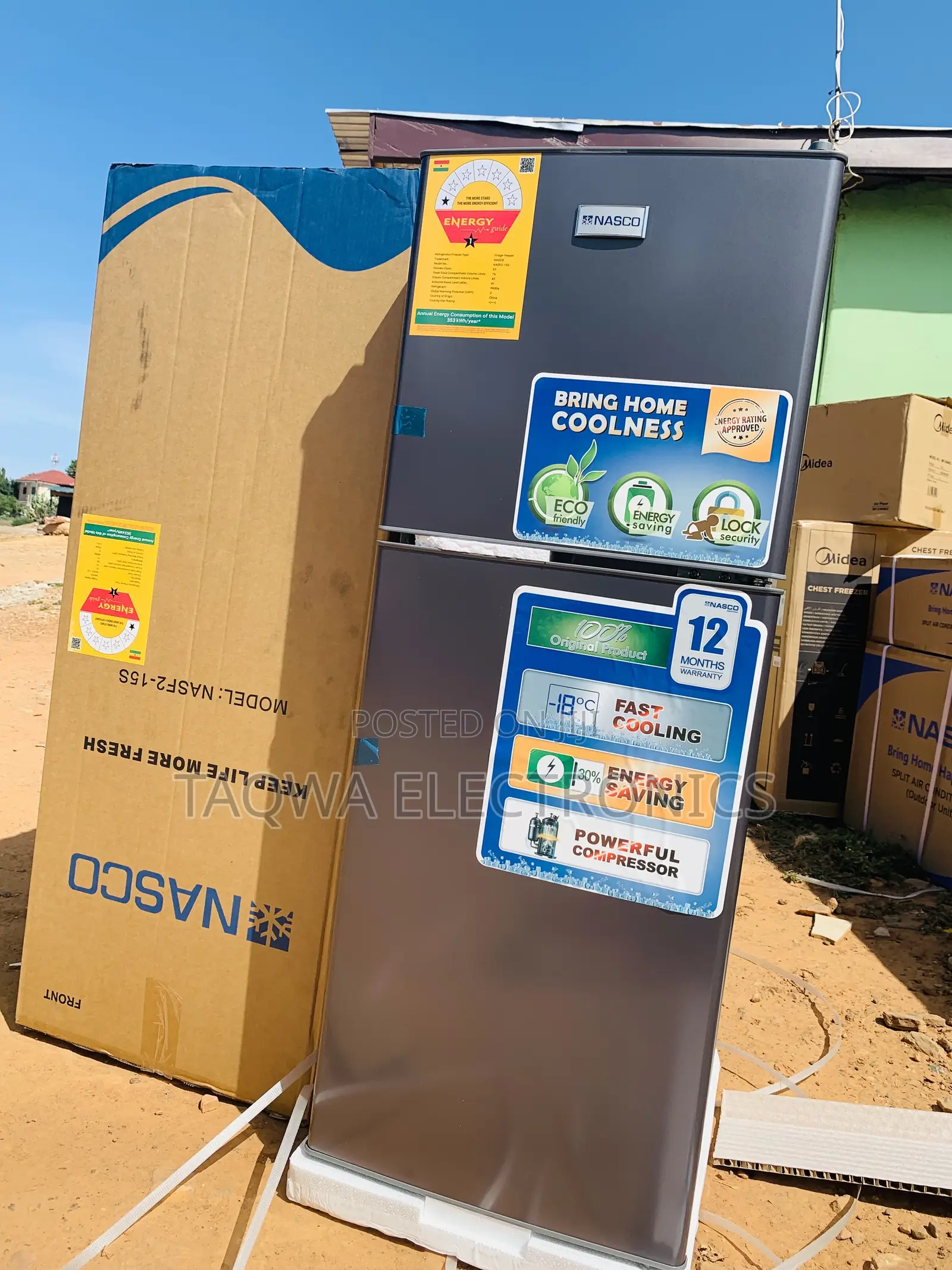 116 _Litres Nasco Fridge
