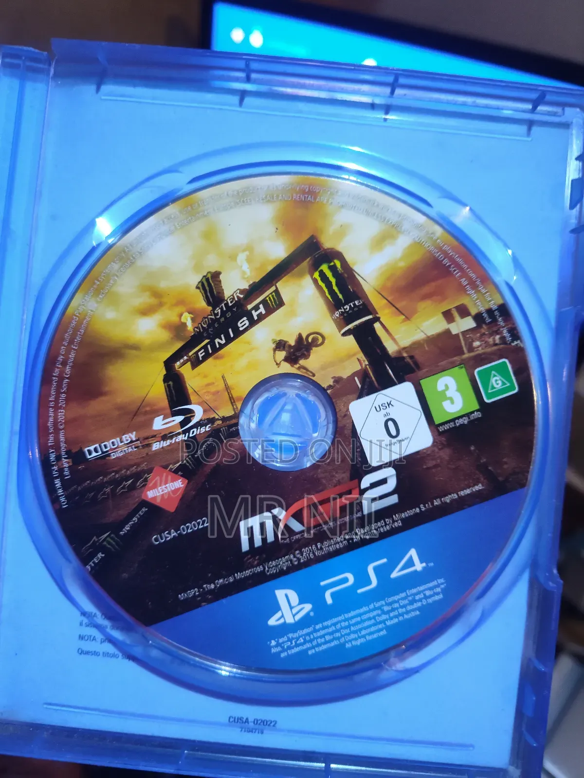 Mxgp2 Cd for Ps4