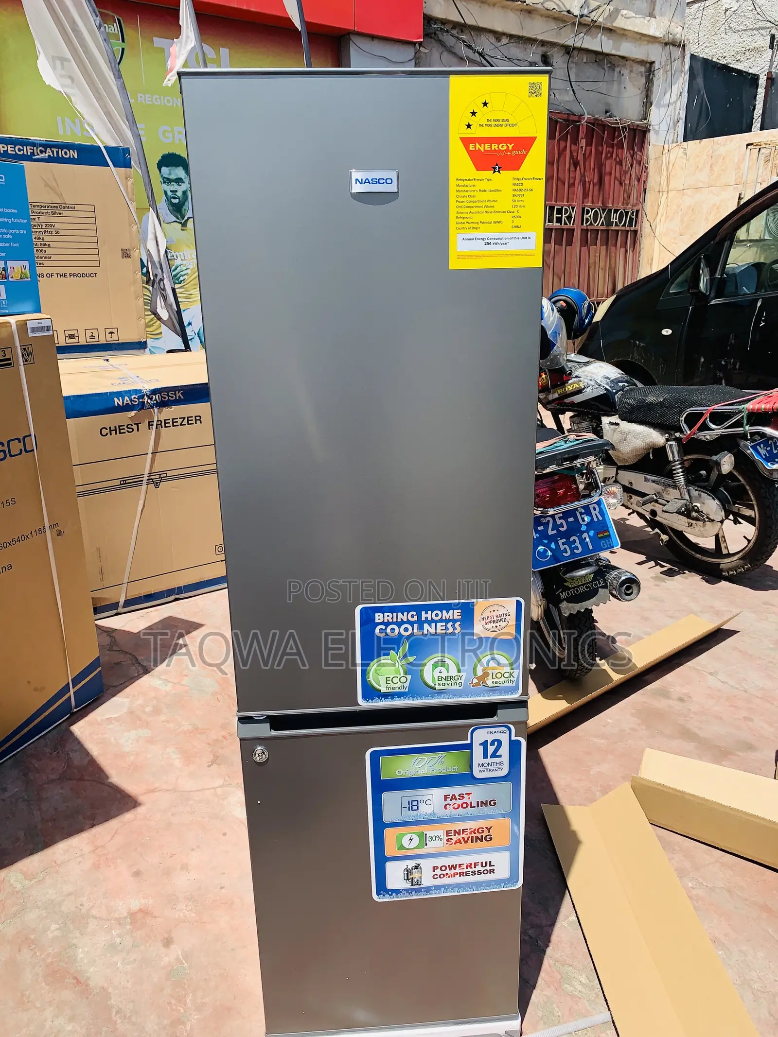 Available Nasco 170 Litres Fridge