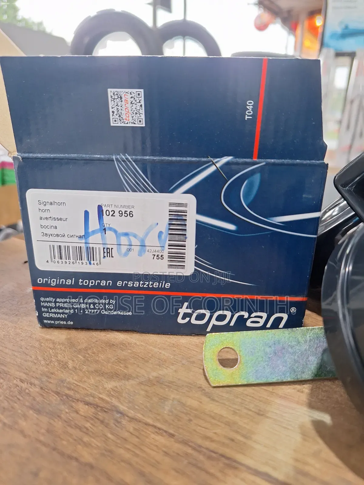 Horn (Honk Sound) Original German Topran