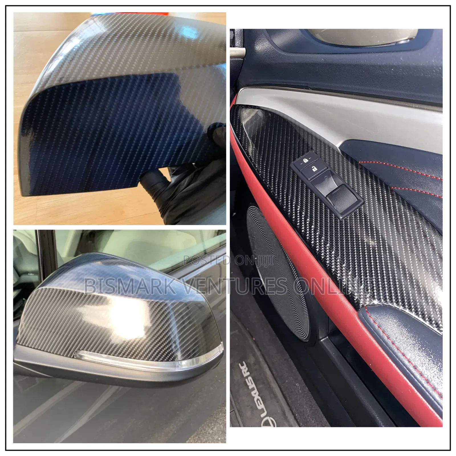 50*200cm 2d Carbon Fiber Film for Cars, Motorcycles Ect