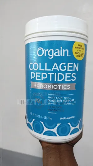 Photo - Orgain Collagen Peptides + Probiotics Powder