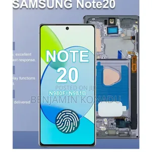 Photo - Amoled Note 20 Screen Support Finger Print