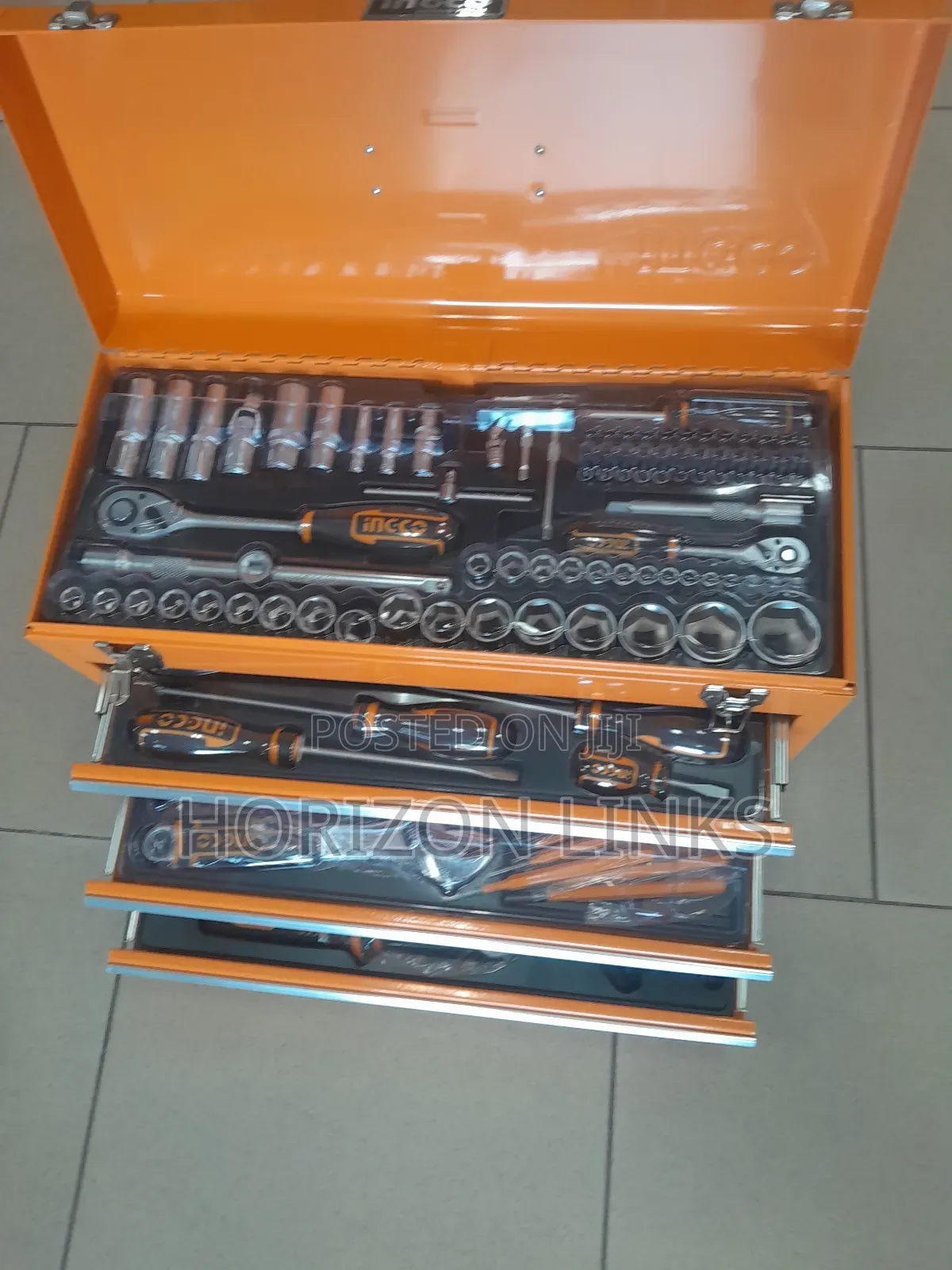 Ingco Chest Set 132pcs Htcs221321