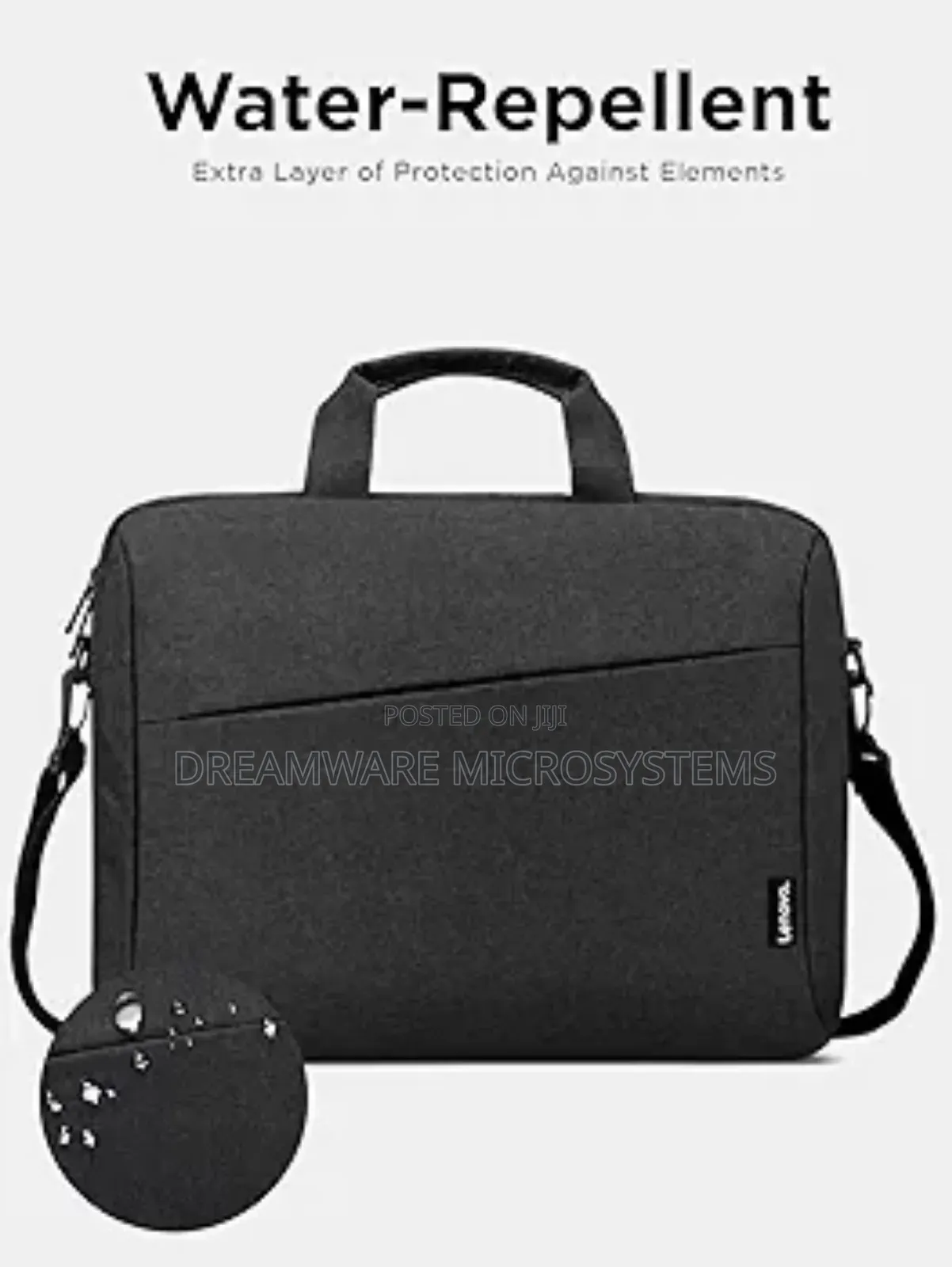 Lenovo 16" Laptop Shoulder Bag T210 Water Repellent - Black